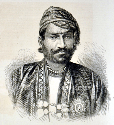 /data/Original Prints/Portraiture, Portraits, Occupations, Trades and Professions, People/THE MAHARAJAH OF JEYPORE.jpg